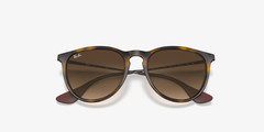 Ray-Ban RB4171 865/13 54mm Erika Rubber Havana Brown Gradient Sunglasses