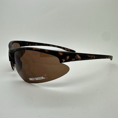NEW Harley-Davidson Thin Sport Sunglasses Havana Brown 128V 52E 76mm AUTHENTIC