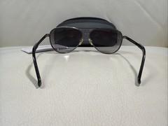 Armani Exchange AX 2006 Aviator Sunglasses Silver Frame SEE DETAILS!