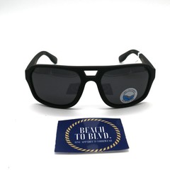 I-SEA San-O Men’s Polarized Sunglasses – Black Ink Frame/ Smoke Lens