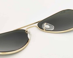 Ray-Ban Sunglasses RB3025 Aviator Classic Arista Gold Frame Green Lens 55mm