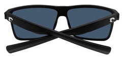 Costa Del Mar Rinconcito Matte Black Blue Mirror 580 Glass Polarized Lens