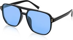 Men SUNGLASSES Elegant Classy Style Gradient Brown Lens Gold Frame Vintage 2026