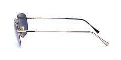NEW JOHN VARVATOS V548 SUNGLASSES FULL-RIM METAL & PLASTIC JAPAN 59-15-145 GOLD