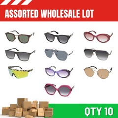 WHOLESALE ASSORTED LOT 10 POLICE SUNGLASSES liquidation fashion modern authentic