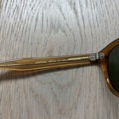 Used Very Good – Moscot Lemtosh 46 Blonde With Green Lens
