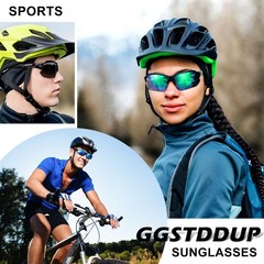 4 PACK Polarized Sport Sunglasses for Women&Men UV Protection,Lightweight Run…